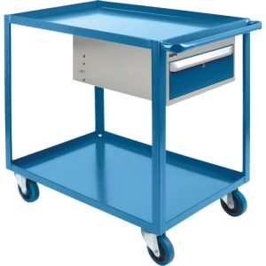 Heavy Duty Shelf Cart with Drawer