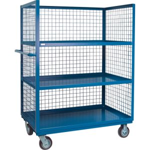 Wire Mesh Utility Cart