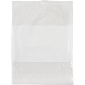White Block Poly Bags