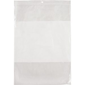 White Block Poly Bags