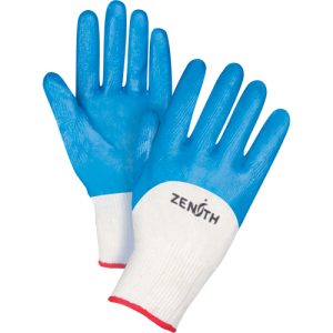 Seamless-Knit Medium-Weight Coated Gloves
