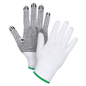 Dotted String Knit Gloves