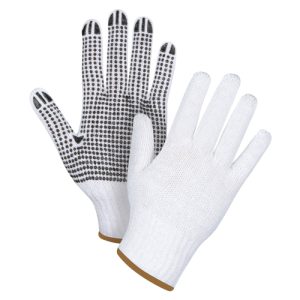Dotted String Knit Gloves