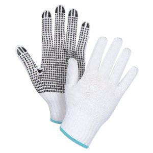 Dotted String Knit Gloves