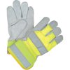 Orange High-Visibility Winter-Lined Fitters Gloves - Image 2