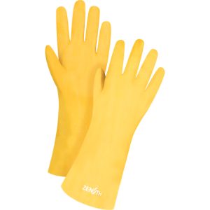 Rough-Finish Chemical-Resistant Gloves