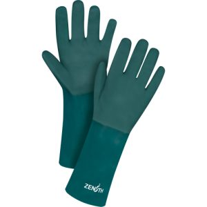 Double Dipped Green Gloves