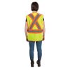 CSA Compliant High Visibility Surveyor Vest - Image 6