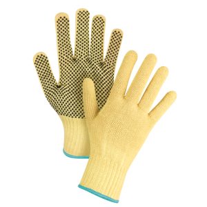 Dotted Seamless String Knit Gloves