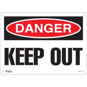 "Keep Out" Sign