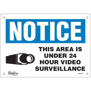 "24 Hour Surveillance" Sign