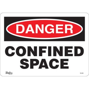 "Confined Space" Sign
