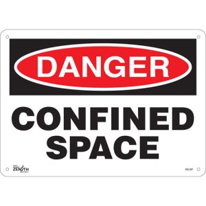 "Confined Space" Sign