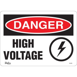 "High Voltage" Sign