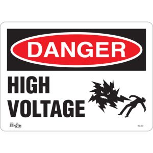 "High Voltage" Sign