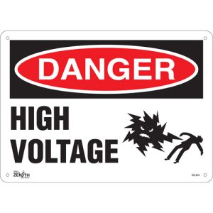 "High Voltage" Sign