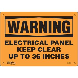 "Electrical Panel" Sign