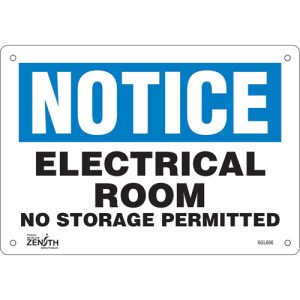"Electrical Room" Sign