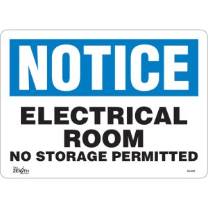 "Electrical Room" Sign