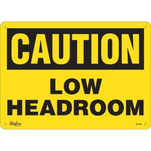 "Low Headroom" Sign