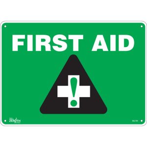 "First Aid" Sign