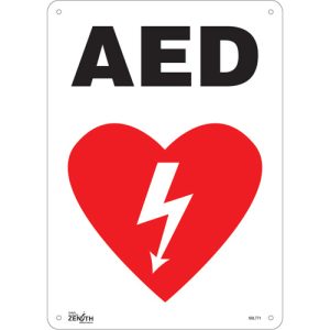 "AED" Sign