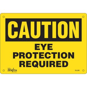 "Eye Protection Required" Sign