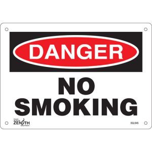 "No Smoking" Sign