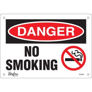 "No Smoking" Sign