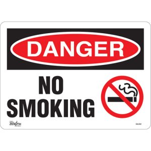 "No Smoking" Sign