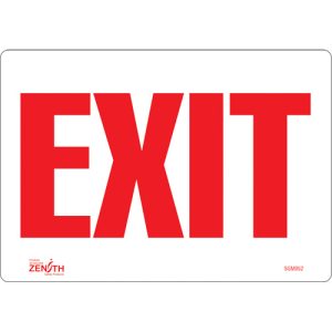 "Exit" Sign