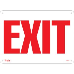 "Exit" Sign