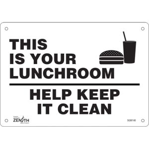 "This Is Your Lunchroom" Sign
