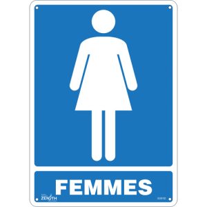 "Femmes" Sign