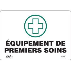 "Premiers Soins" Sign