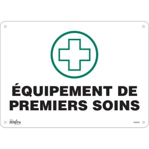 "Premiers Soins" Sign