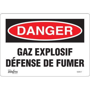 "Défense De Fumer" Sign