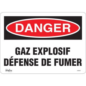 "Défense De Fumer" Sign