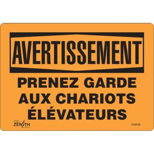 "Prenez Garde" Sign