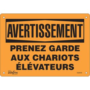 "Prenez Garde" Sign