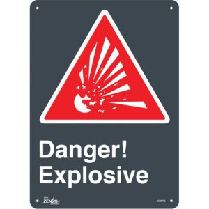 "Explosive" Sign