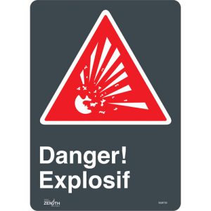"Explosif" Sign