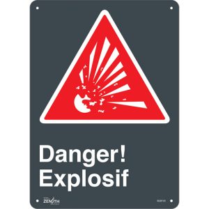 "Explosif" Sign