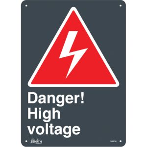 "High Voltage" Sign
