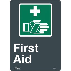 "First Aid" Sign