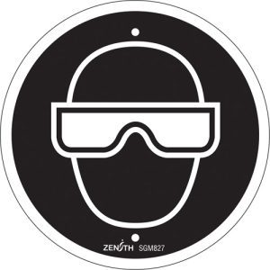 Eye Protection Required CSA Safety Sign