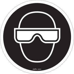 Eye Protection Required CSA Safety Sign