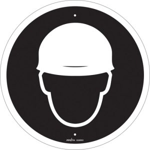 Hard Hat Protection Required CSA Safety Sign