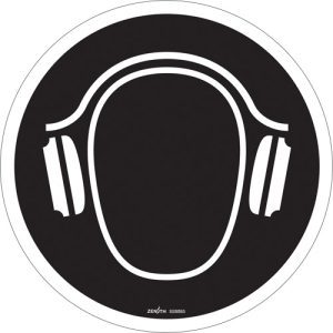 Hearing Protection Required CSA Safety Sign