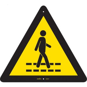 Pedestrian Safety Lane CSA Safety Sign